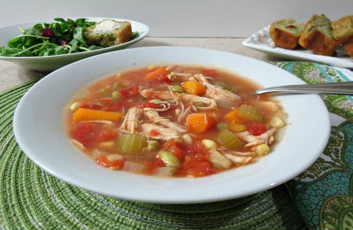 طرز تهیه سوپ سبزیجات 