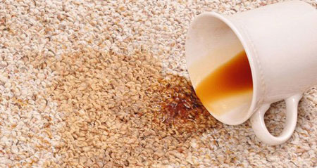 پاک کردن لکه چای از روی ظرف، لباس و فرش