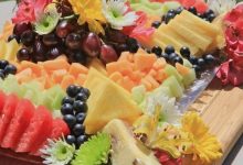 ۳۸ نمونه جذاب برای تزیین ظرف میوه خواستگاری