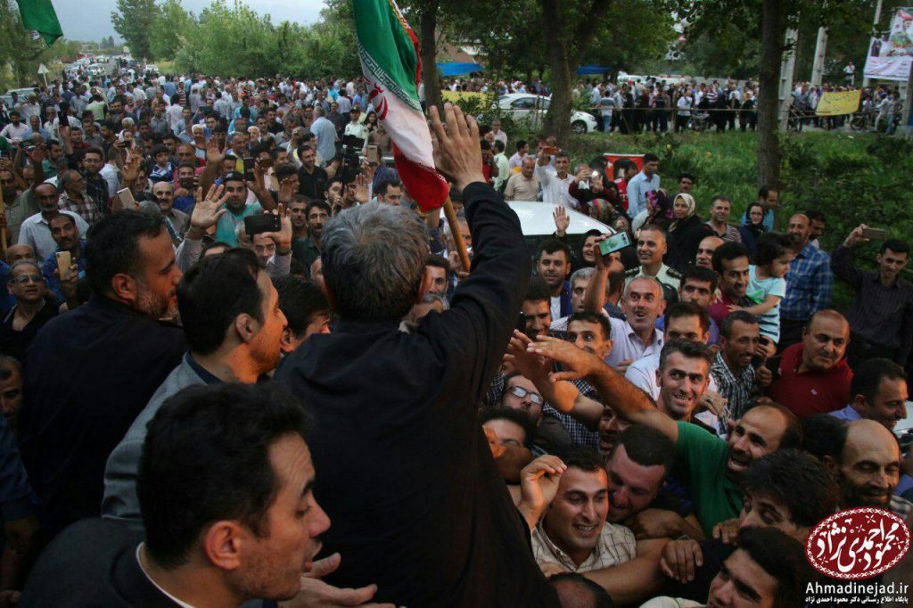 سخنرانی دکتر احمدی‌نژاد در مراسم یادوراه شهدای لسبو محله رودسر