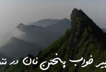 تعبیر خواب پختن نان در تنور