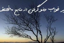 تعبیر خواب وضو گرفتن از منابع مختلف