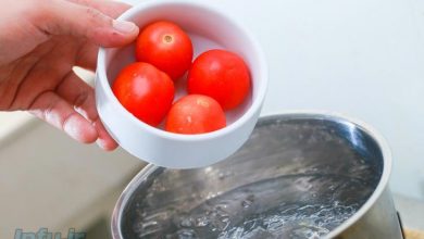 روش سریع کندن پوست گوجه – اینفو