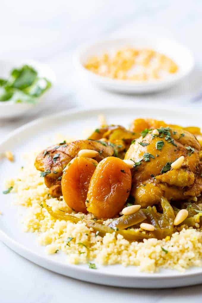 خورش مرغ آسان مراکش | یک میز مشترک