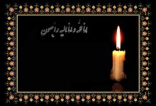 مجموعه پیام تسلیت رسمی به دوست و همکار